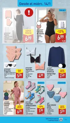 Vista previa LILY & DAN® Calcetines antideslizantes, Con algodón. Con puntos antideslizantes en la suela. Talón y punta reforzadas. 19-34. 2 pares válido desde el 12.01.2026 | Página: 15