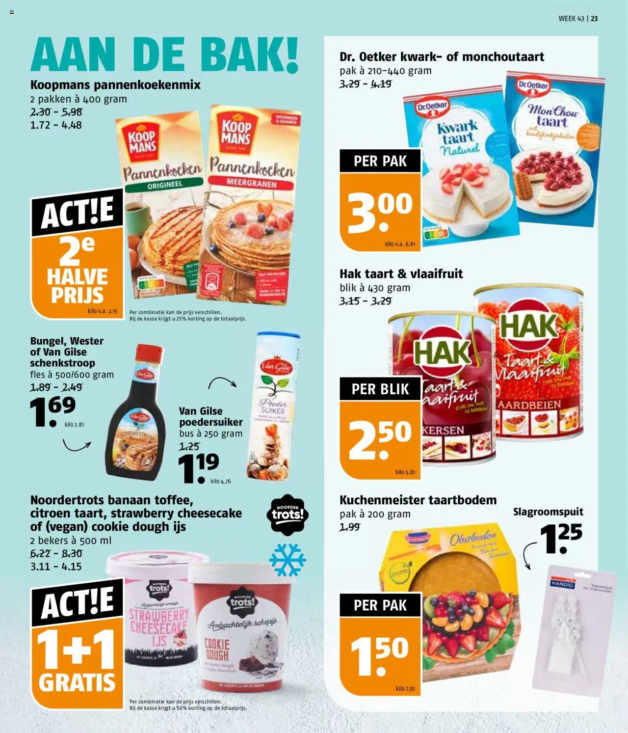 {H1} | Pagina: 23 | Producten: Kersen, Fles, Kwark, Pannenkoeken