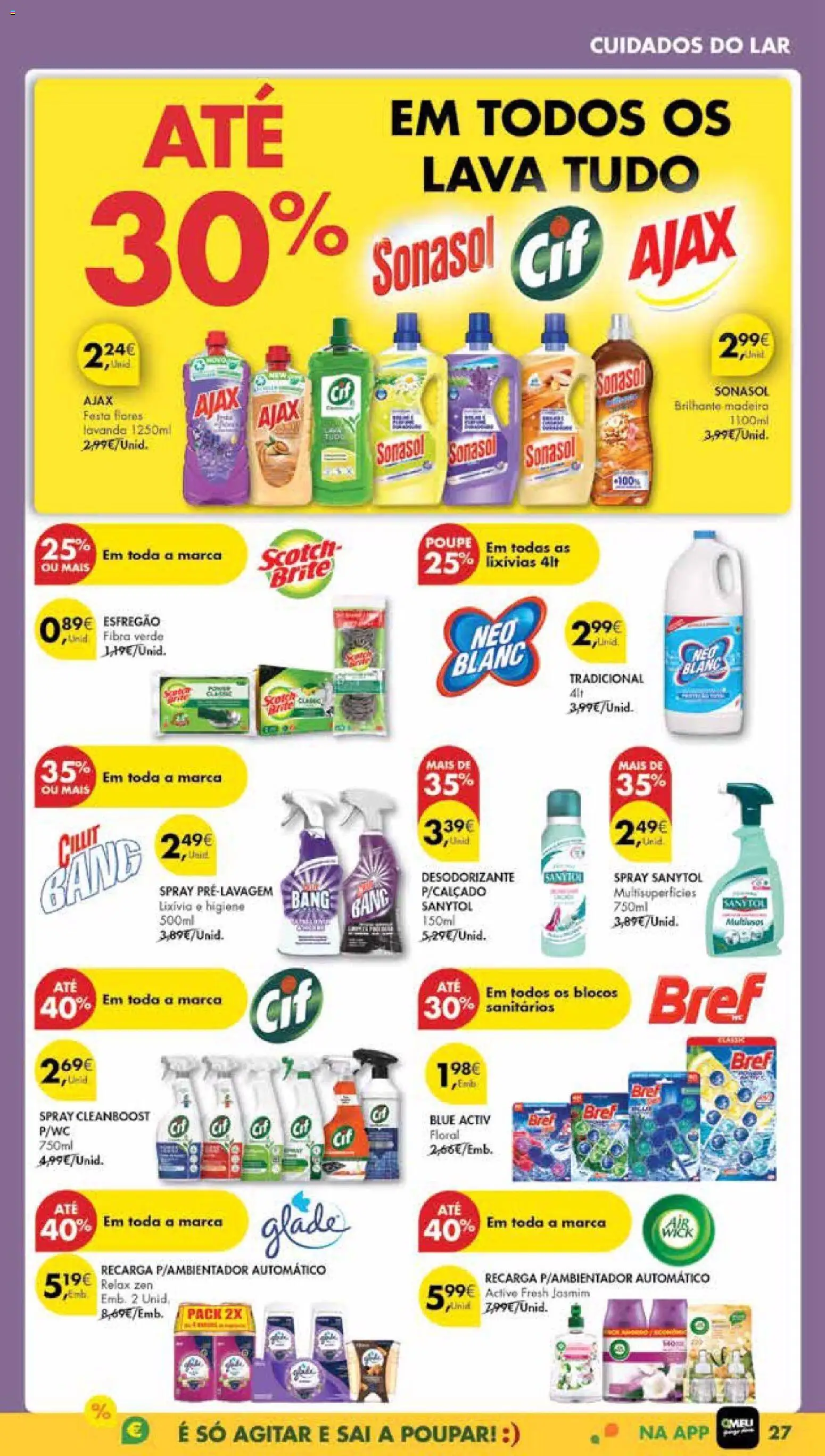 Pingo Doce Poupe Esta Semana Madeira │ válido de 25.11.2025 | Página: 27 | Produtos: Esfregão, Desodorizante