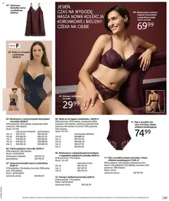 Pogląd oferty "BonPrix Katalog - Przytulny Sezon Przejściowy" - ważna od 22.09.2025 | Strona: 89 | Produkty: Stringi, Biustonosz, Body