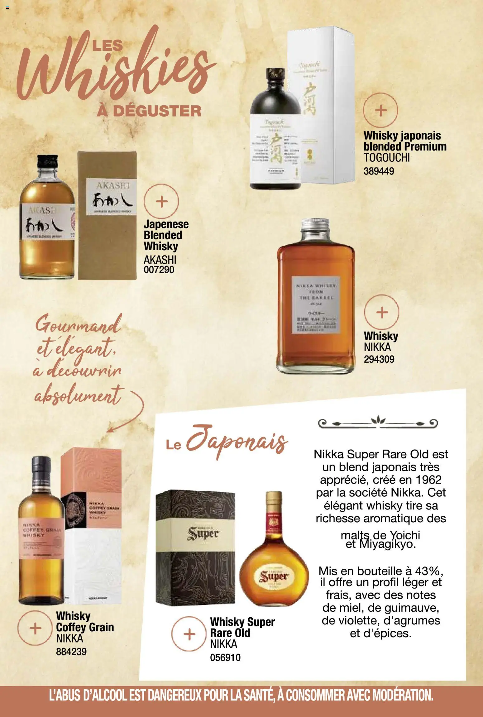 {H1} | Page: 13 | Produits: Whisky, Whisky japonais, Thé