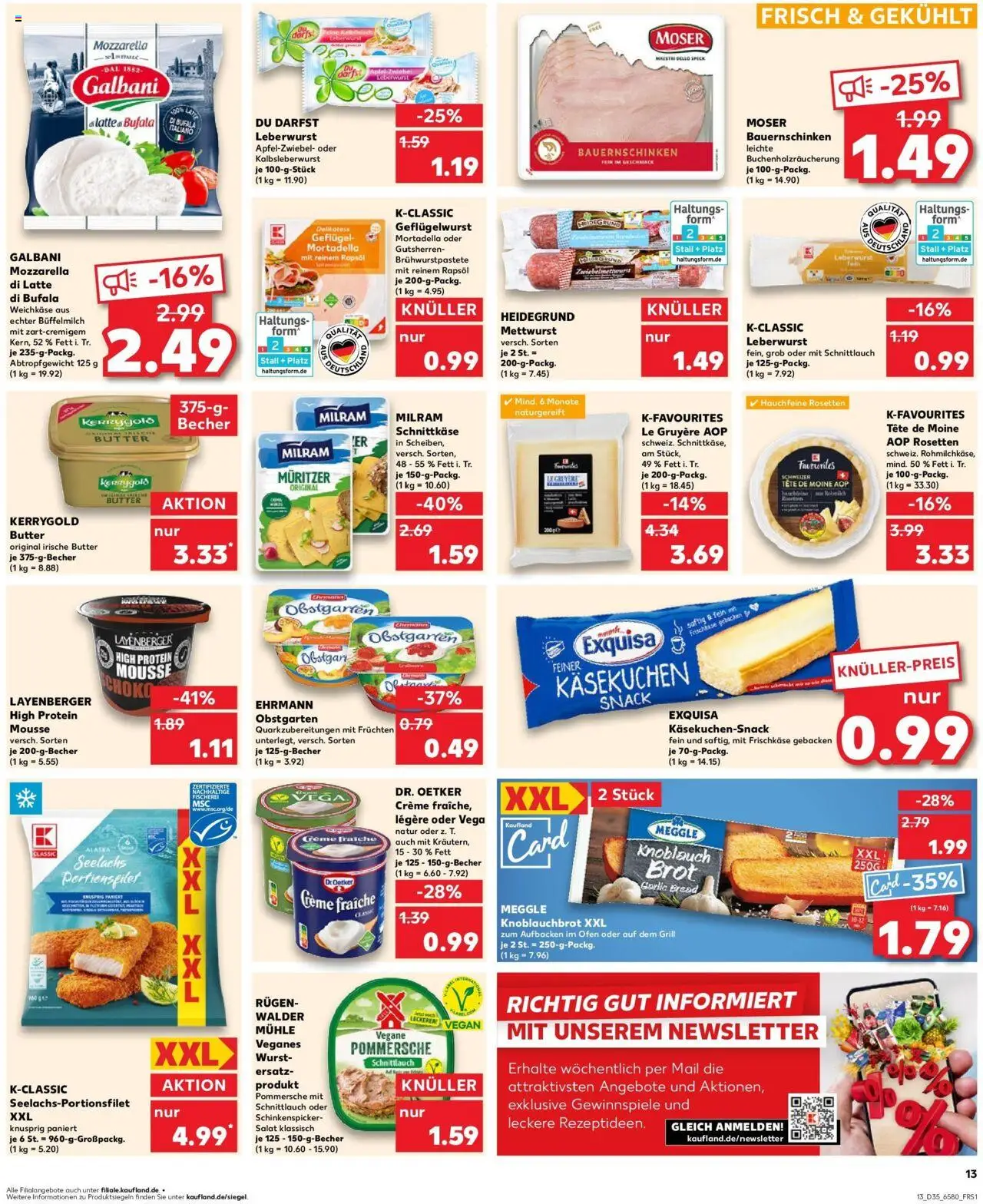 Kaufland prospekt Holzminden	 – gültig ab 31.08.2025 | Seite: 24 | Produkte: Ofen, Exquisa frischkase, Creme, Knoblauch