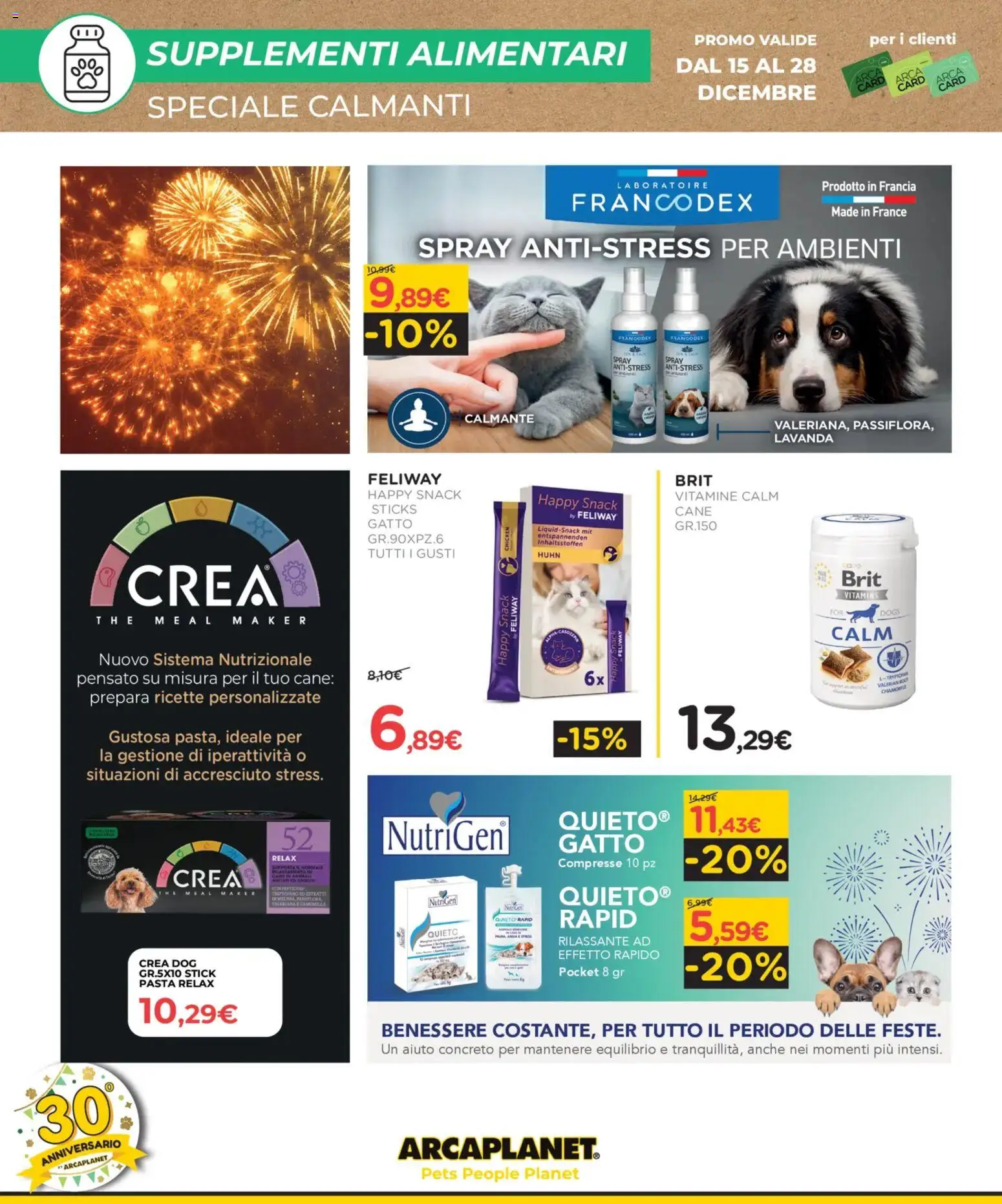 Volantino Arcaplanet del 15.12.2025 | Pagina: 32 | Prodotti: Pasta, Lavanda