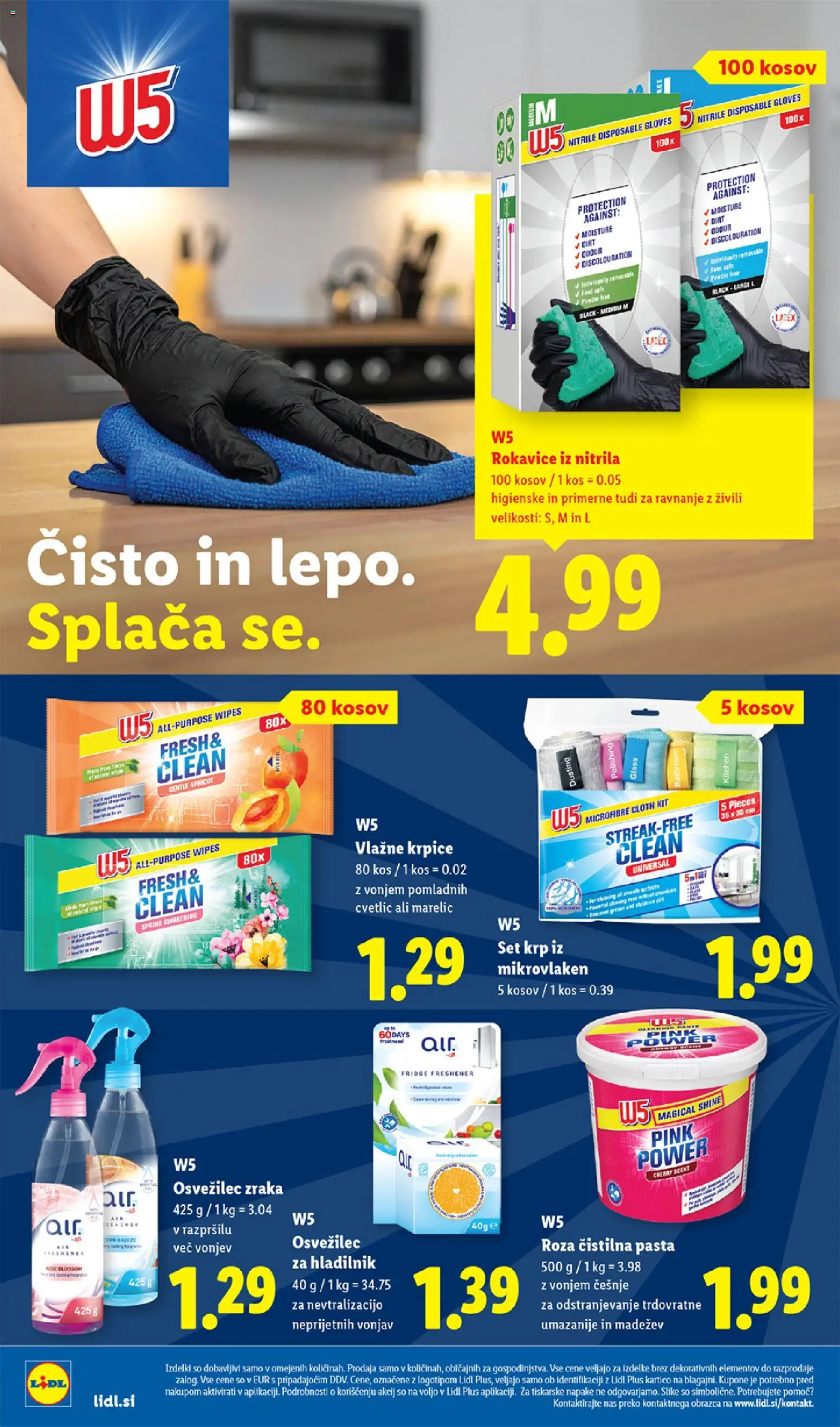 Novi Lidl katalog ponudbe – veljaven od 23.04.2026 | Stran: 20 | Izdelki: Hladilnik, Kos, Rokavice