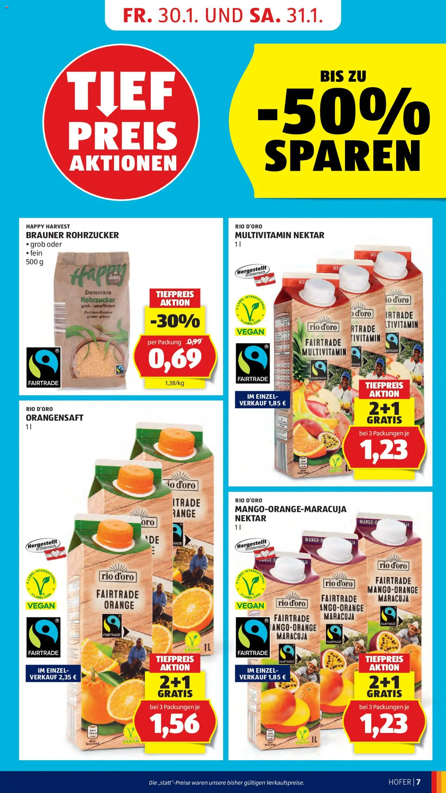 Hofer Flugblatt gültig ab 30.01.2026 | Seite: 9 | Produkte: Mango, Papier blanc