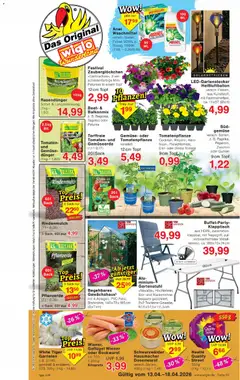 Wiglo Wunderland Prospekt ab 13.04.2026 gültig