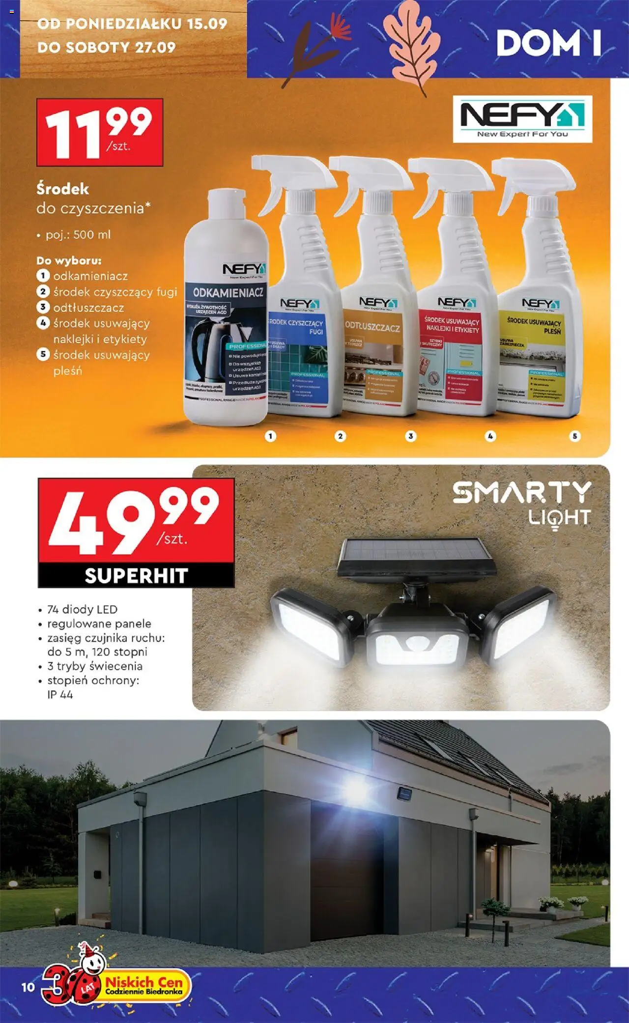 Biedronka gazetka - Hity i inspiracje od 15.09.2025 | Strona: 12 | Produkty: Naklejki