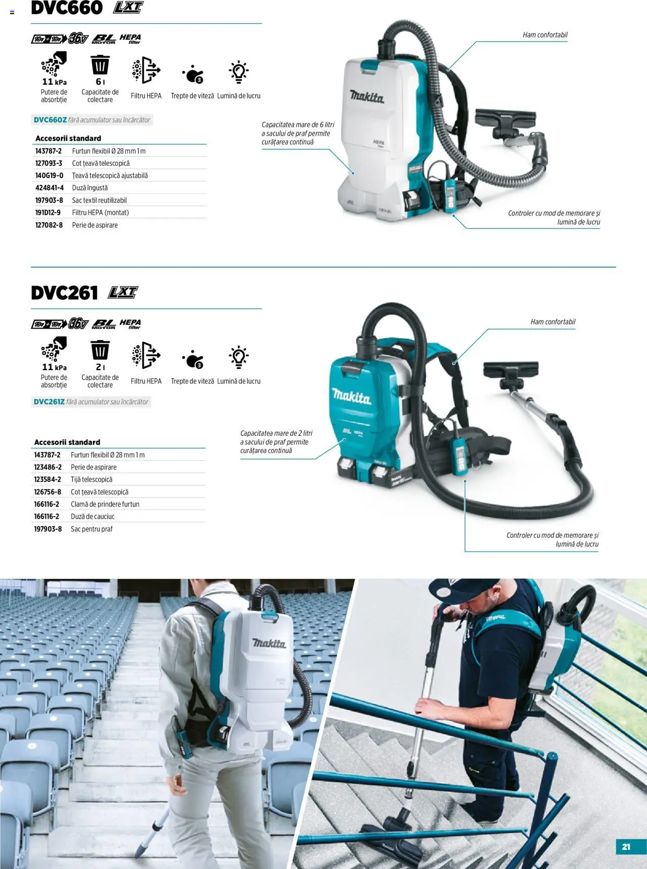 Noul catalog Makita – valabil de la 23.09.2025 | Pagină: 21 | Produse: Tavuk suyu, Încărcător, Perie, Țeavă