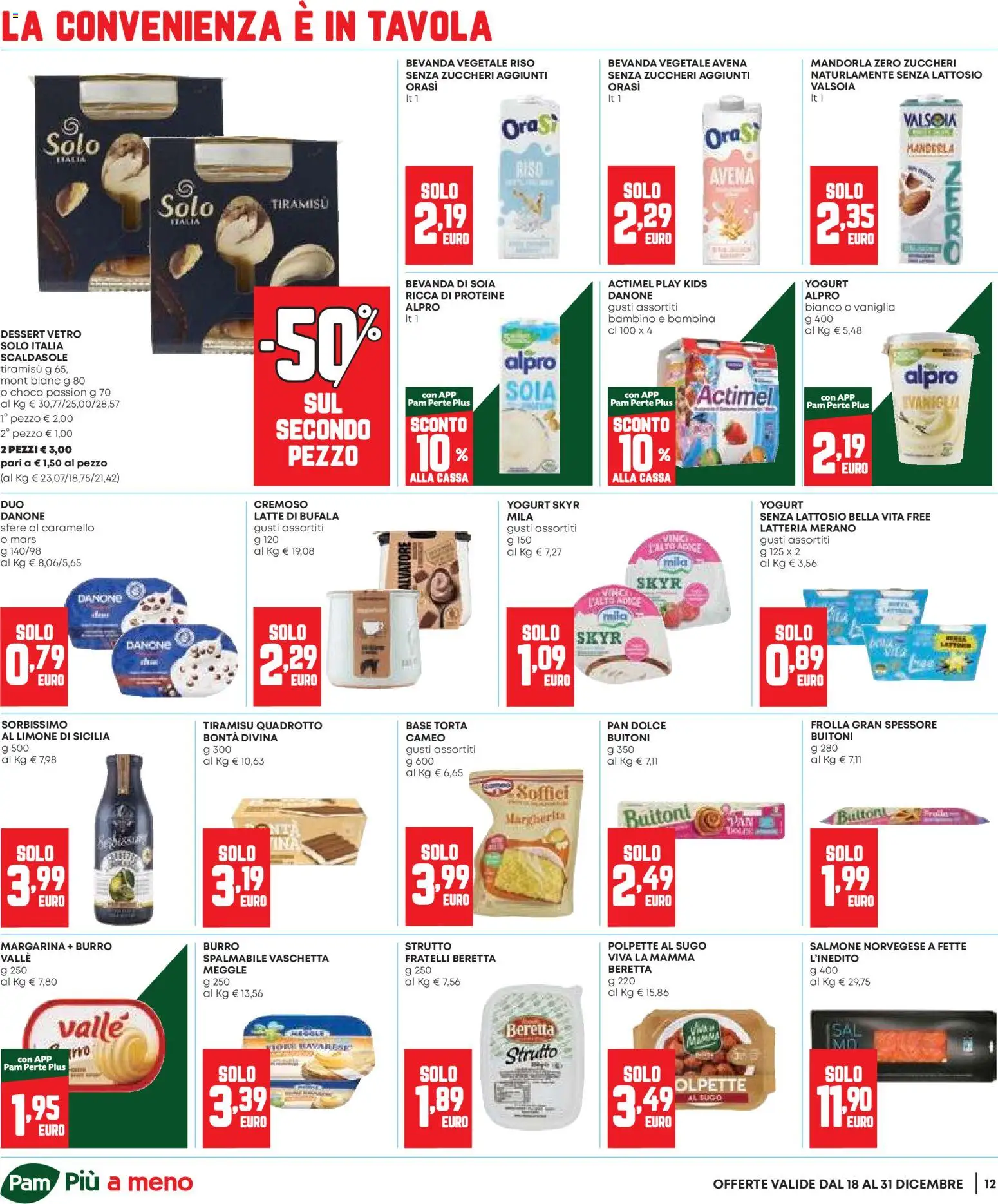 Volantino Panorama del 18.12.2025 | Pagina: 12 | Prodotti: Yogurt, Limone, Burro, Bevanda di soia