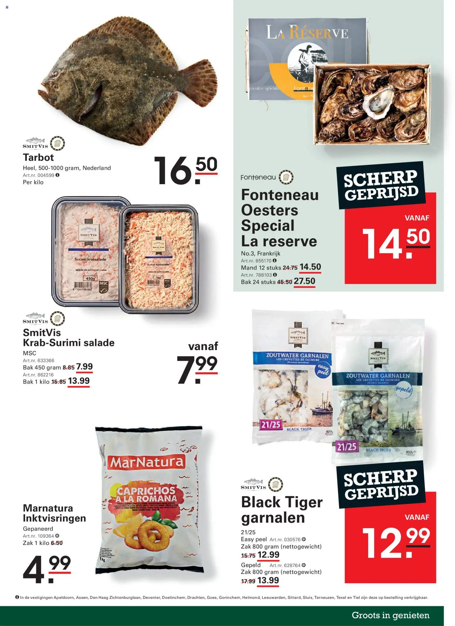 {H1} | Pagina: 55 | Producten: Salade, Zak, La, Mand