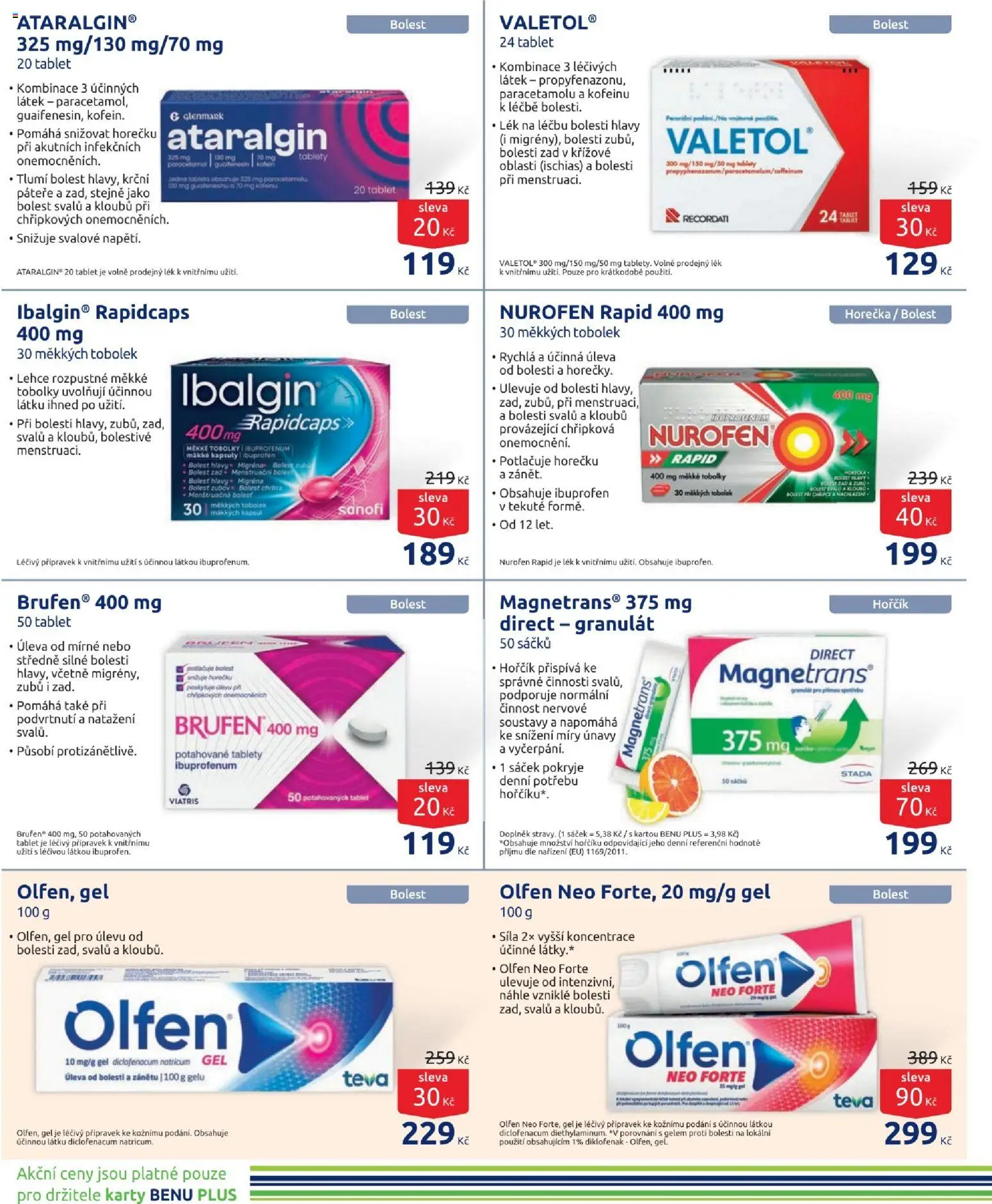 Benu - Leták od 01.04.2026 | Strana: 8
