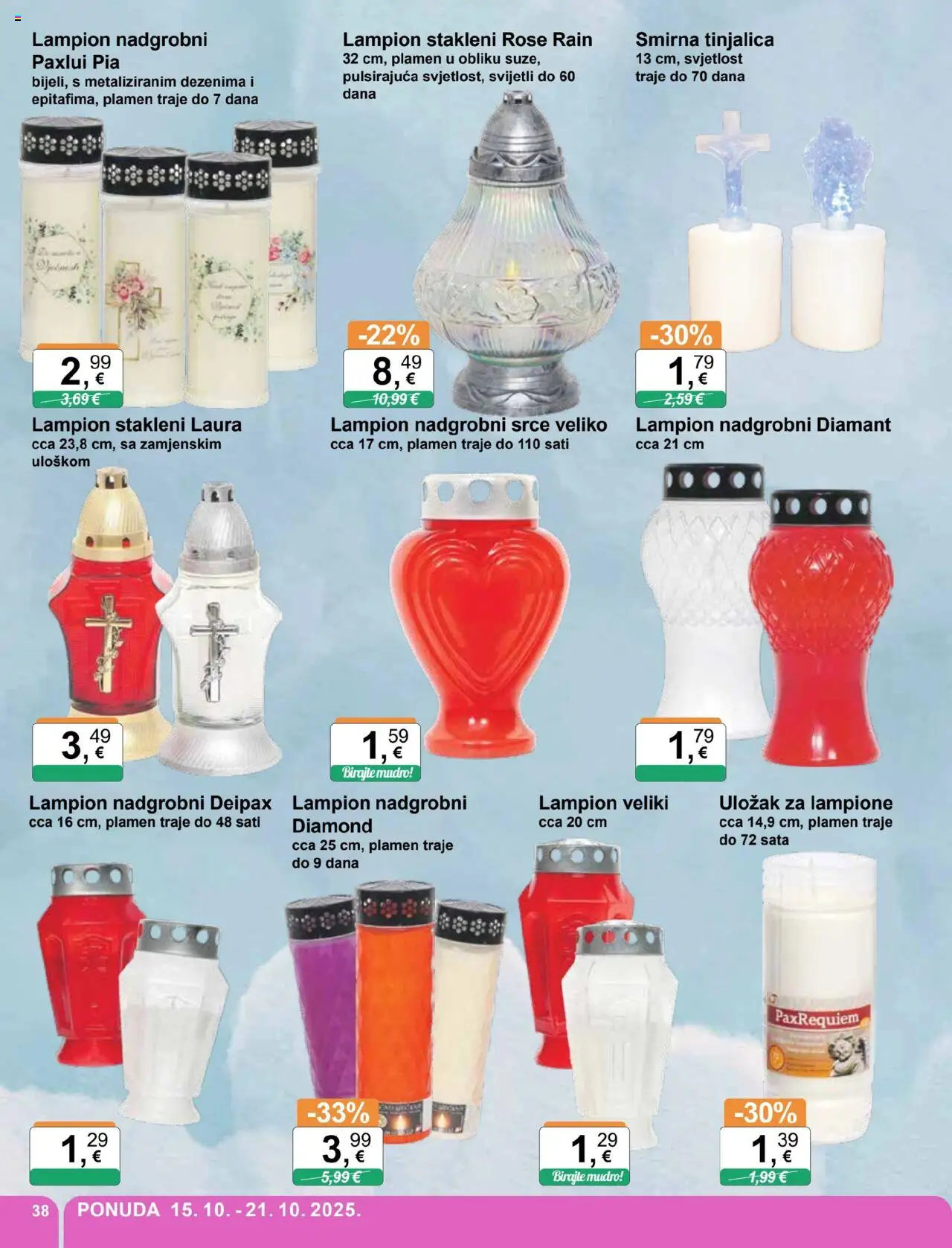 KTC katalog | vrijedi od 15.10.2025 | Stranica: 38 | Proizvodi: Lampion