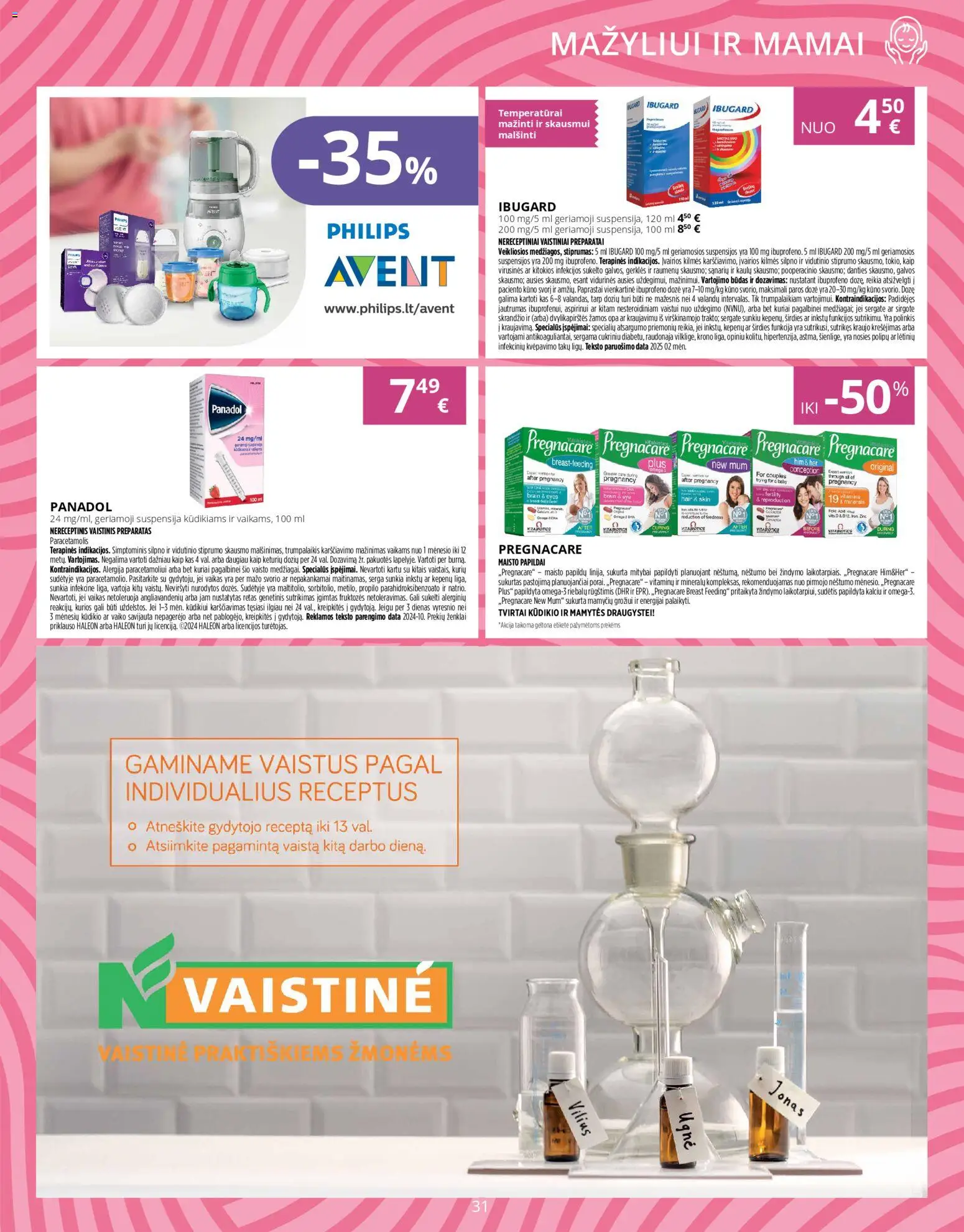 Norfa vaistinė akcijos nuo 01.03.2026 | Puslapis: 31