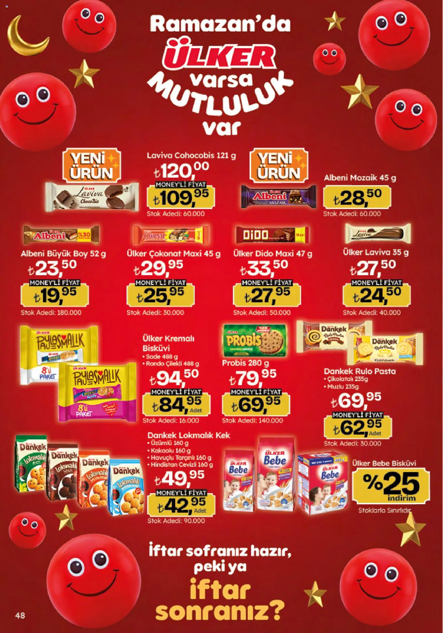 Migros Katalog - Migroskop - 12.02.2026 tarihinden itibaren geçerlidir | Sayfa: 48 | Ürünler: Bisküvi