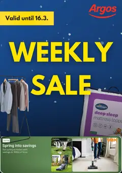 Preview of Argos - Weekly offers valid from 10.03.2026
