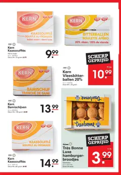 Sligro - Big Deals Cafetaria - Voorbeeld van een folder van Sligro, geldig van 09.10.2025 | Pagina: 3 | Producten: Kisperec, Hamburger, Gewicht, Broodjes