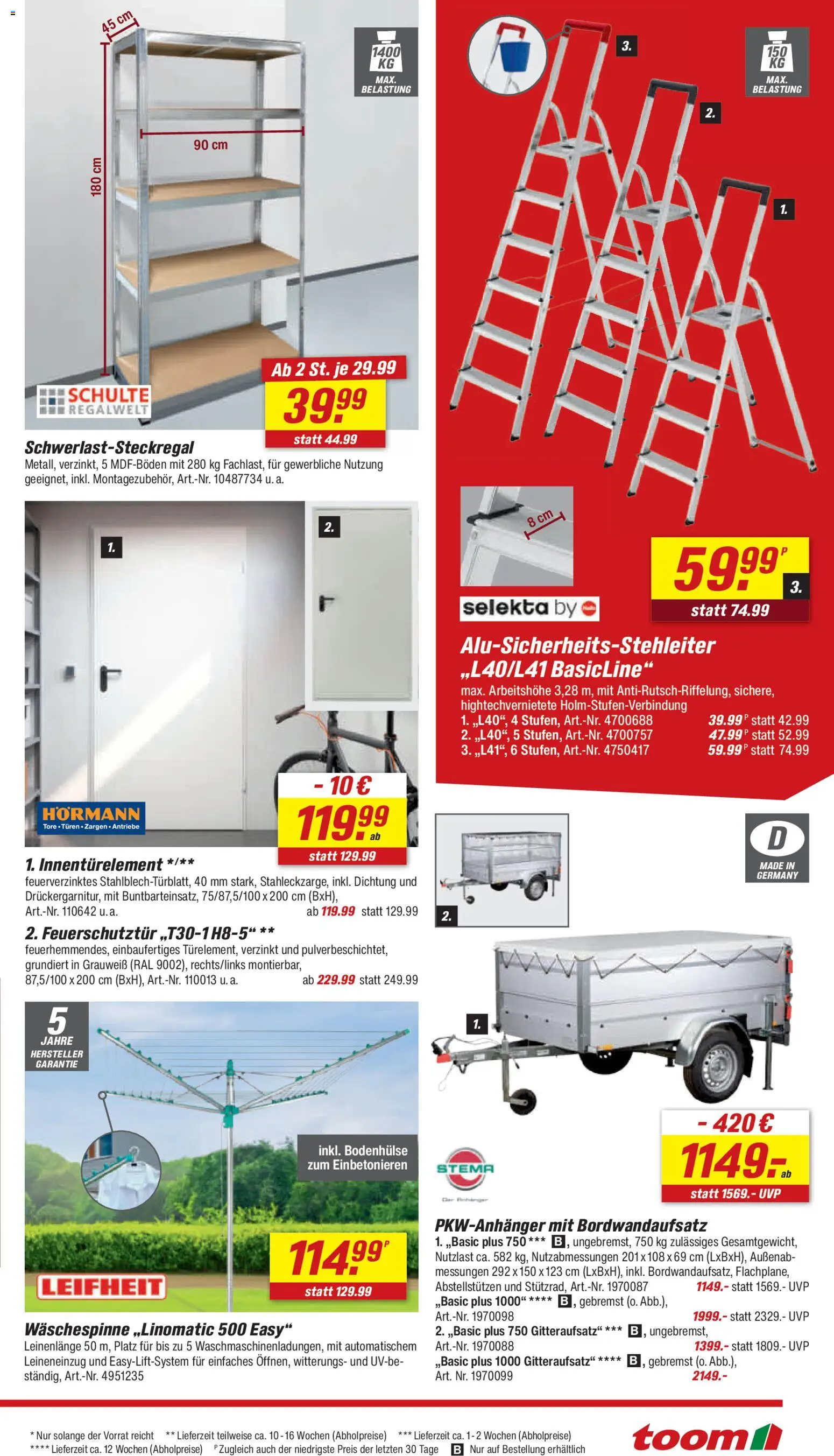 Toom Baumarkt Prospekt 	 – gültig ab 28.03.2026 | Seite: 23