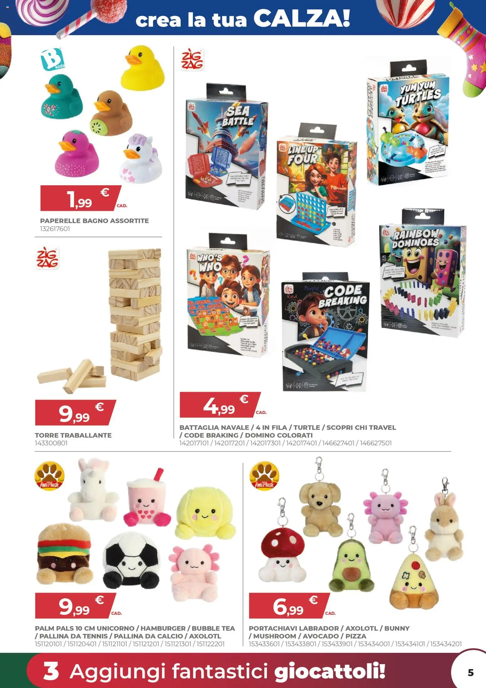 Volantino Toys Center del 26.12.2025 | Pagina: 5