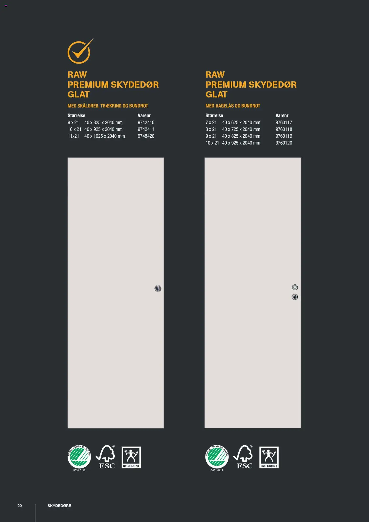 Stark tilbudsavis – gyldig fra 07.04.2026 | Side: 20 | Produkter: Skydedøre