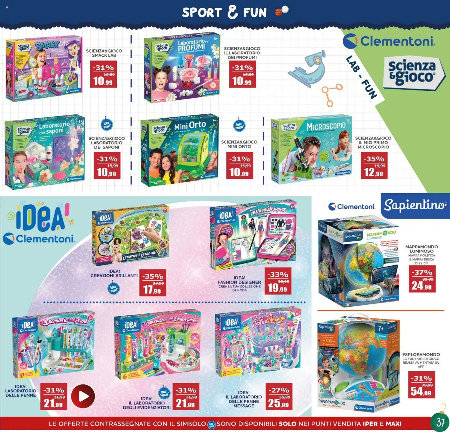 Volantino Happy Casa del 22.11.2025 | Pagina: 37 | Prodotti: Gioco, Penne