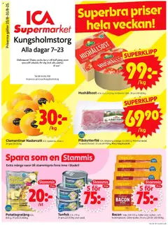 ICA Supermarket - Stockholm - Förhandsvisning av reklamblad från butik ICA Supermarket aktuell från 25.08.2025