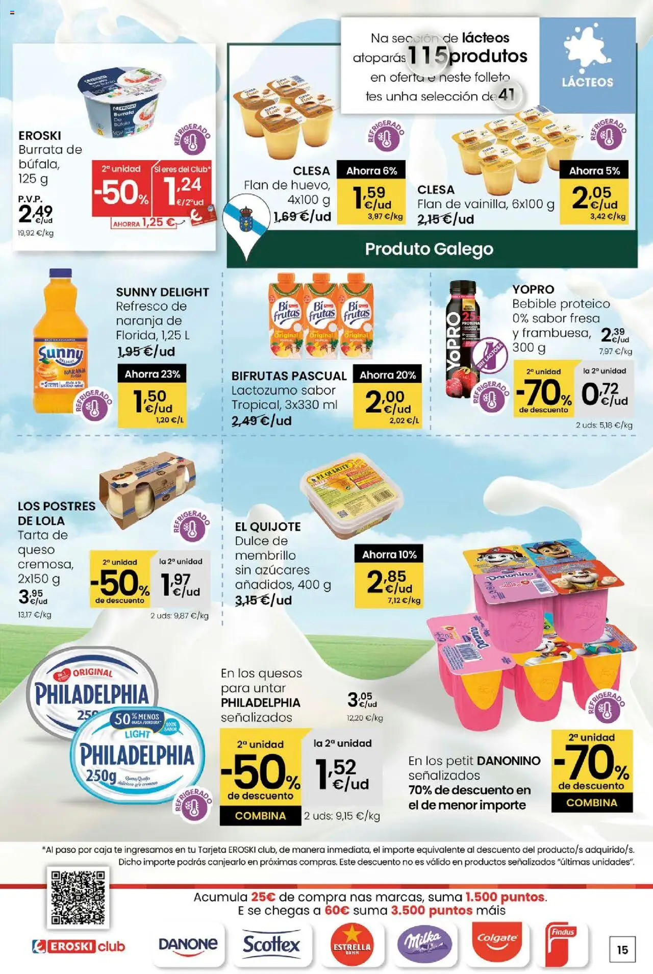 Eroski - Ofertons para conquistarte │ válido desde el 31.07.2025 | Página: 15 | Productos: Queso, Té, Caja