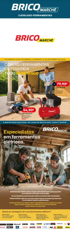 Pré-visualização BricoMarché Ferramentas - 24p - Nacional válido de 29.11.2025