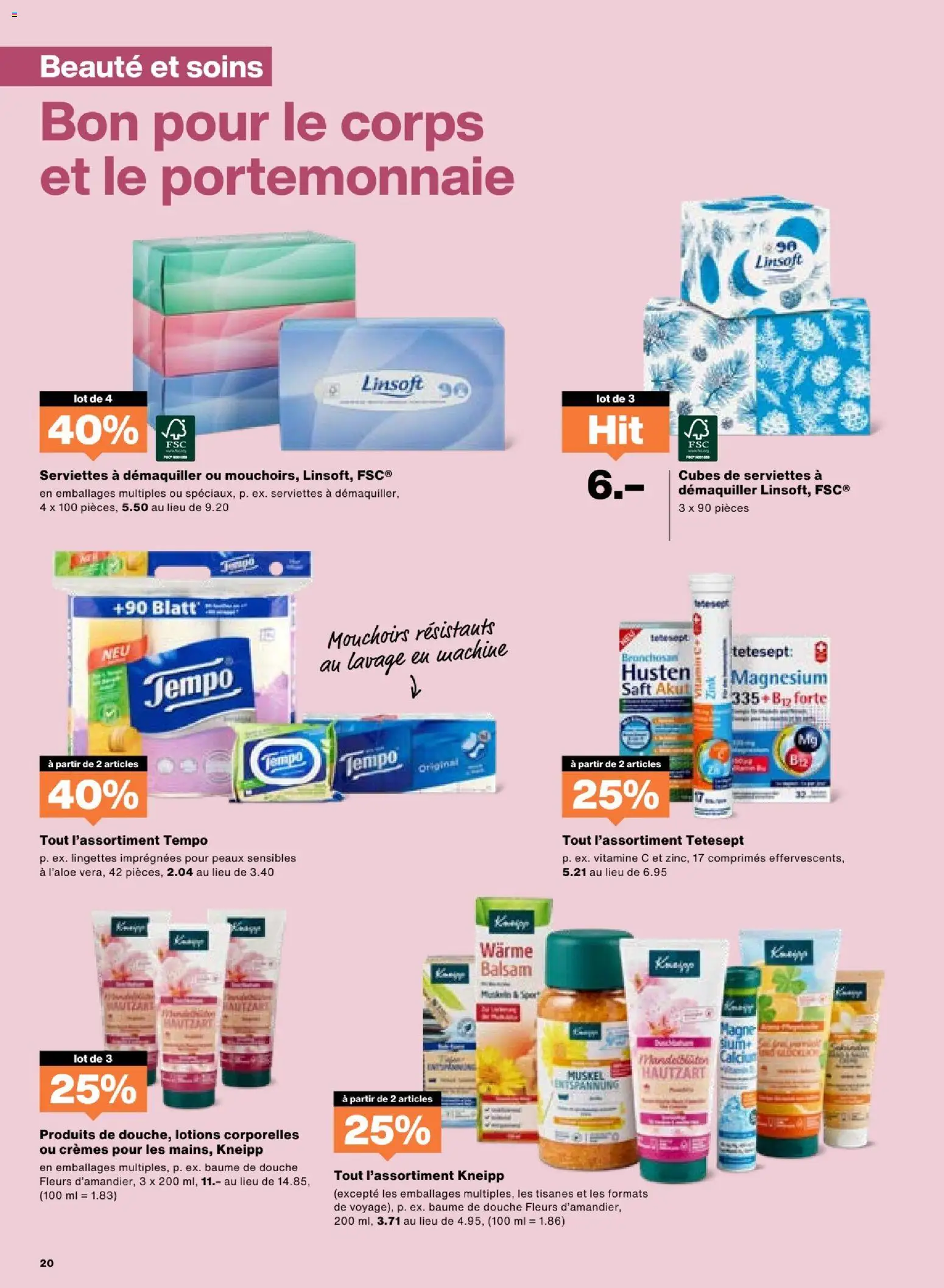 Migros Aktionen FR – gültig ab 25.11.2025 | Seite: 20 | Produkte: Saft