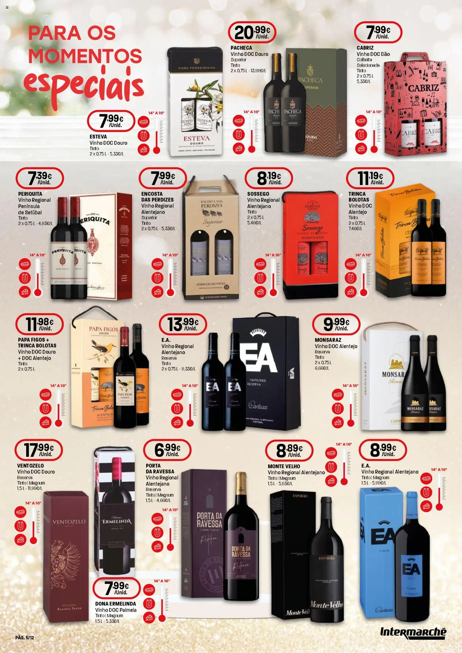 Intermarché -  Presentes de Natal Contact │ válido de 13.11.2025 | Página: 5 | Produtos: Porta, Vinho