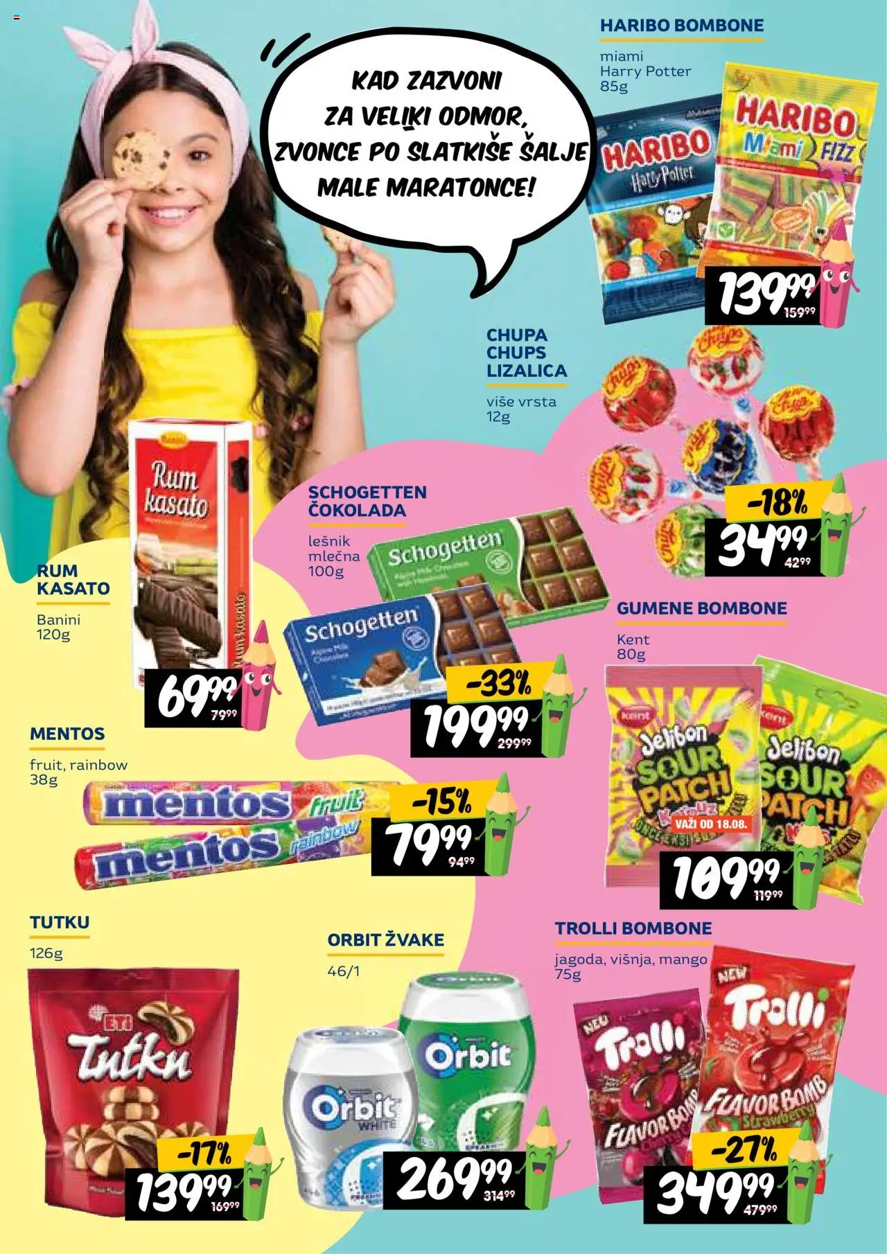Idea katalog - važi od 14.08.2025 | Strana: 33 | Proizvode: Mango, Lešnik, Lizalica, Čokolada