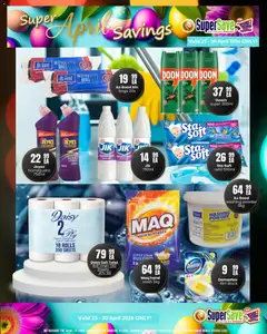Super Save specials catalogue – valid from 25.04.2026 | Page: 67 | Products: Toilet, Perfume, Powder, Refuse bags