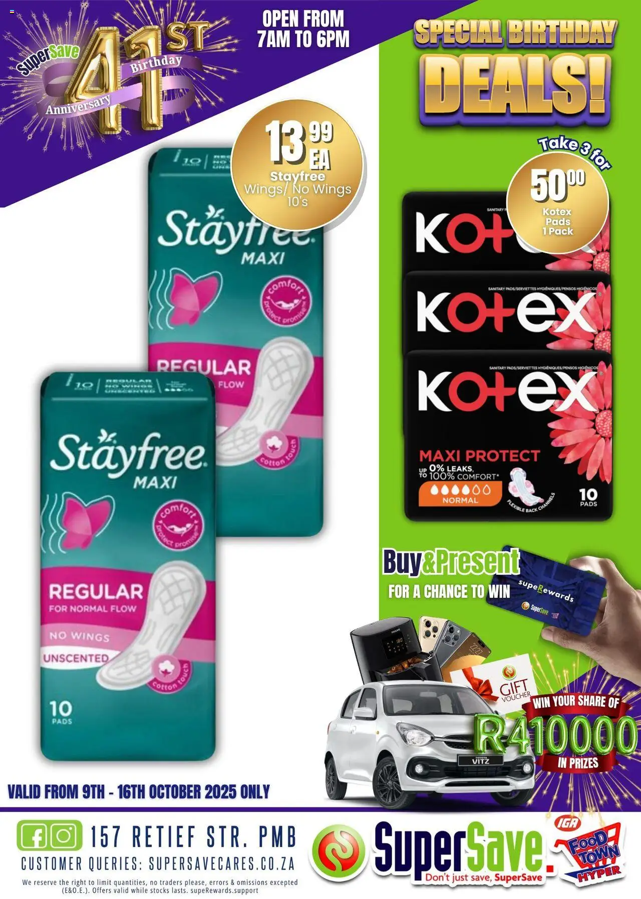 New Super Save catalogue – valid from 09.10.2025 | Page: 91 | Products: Pads