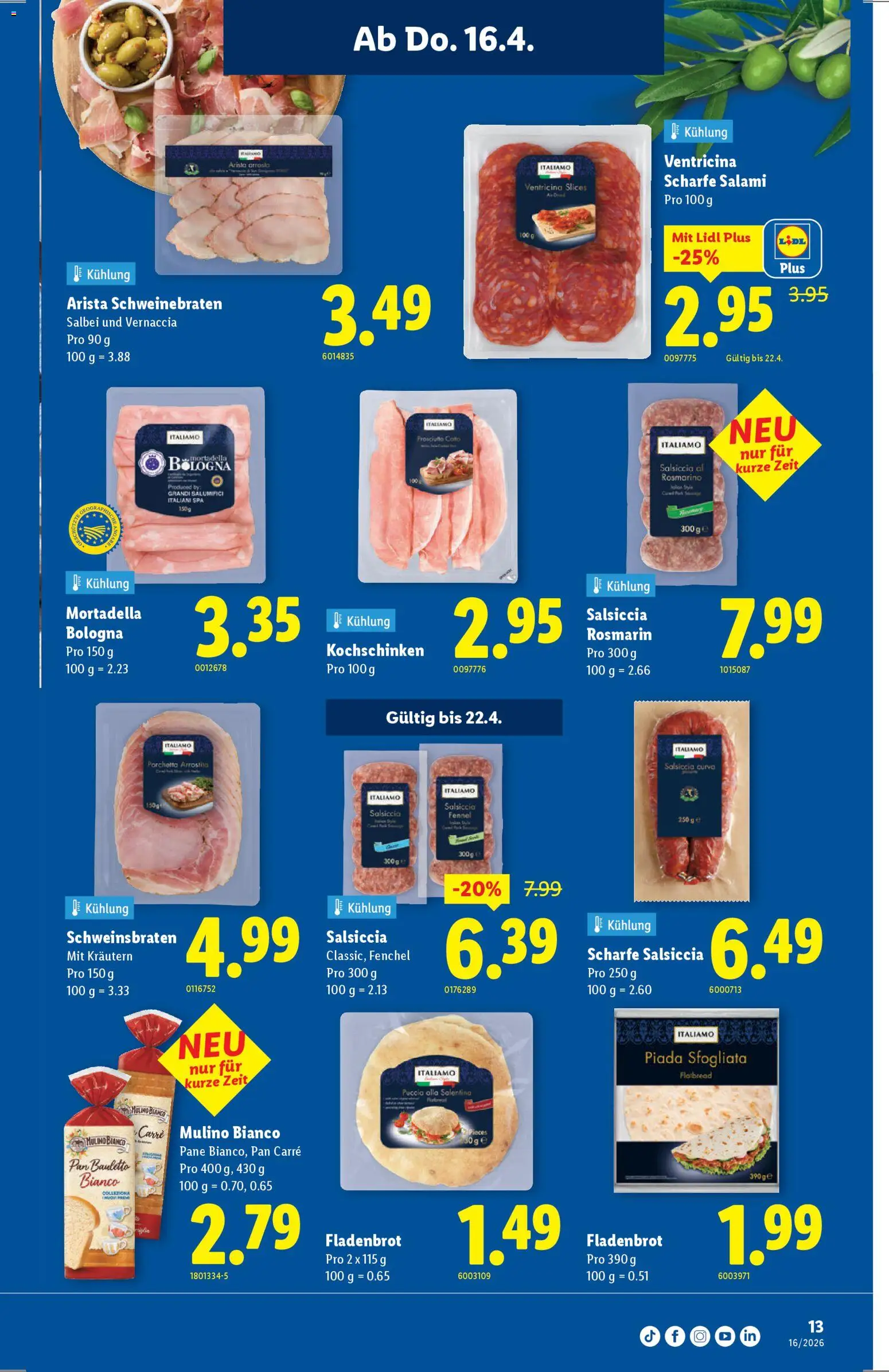Lidl aktionen – gültig ab 16.04.2026 | Seite: 13