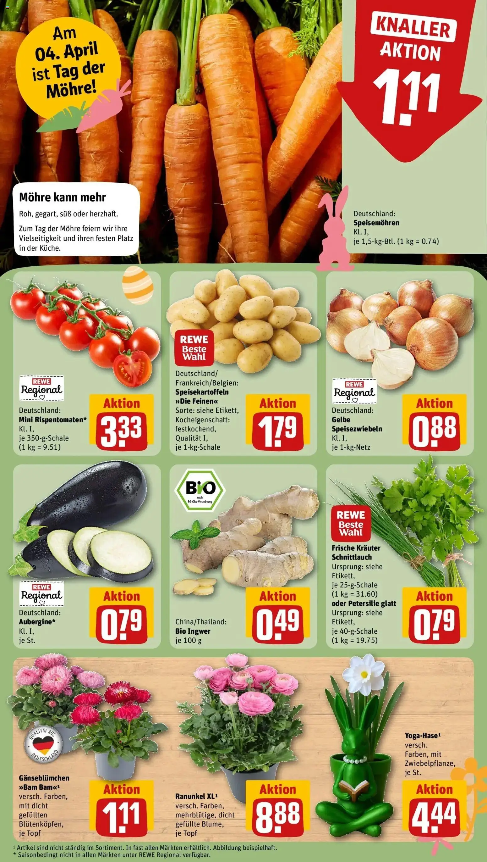 Rewe Prospekt Köln	 – gültig ab 30.03.2026 | Seite: 11 | Produkte: Petersilie