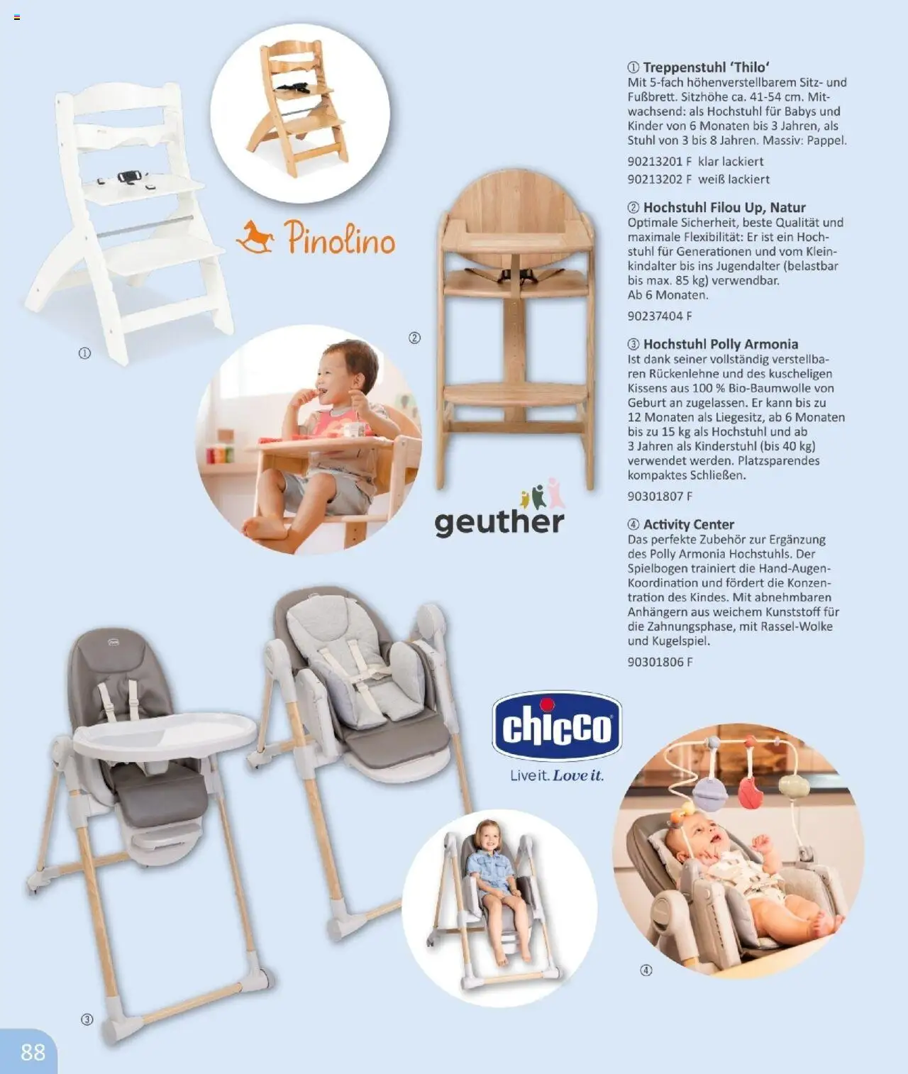 Vedes - Babykatalog - gültig ab dem 01.07.2025 | Seite: 88 | Produkte: Stuhl