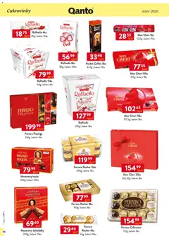 Náhled letáku Astur & Qanto leták - Velkoobchod 02/2026 od 01.02.2026 | Strana: 90 | Produkty: Ferrero Rocher, Mon Chéri, Pocket coffee, Mozartovy koule