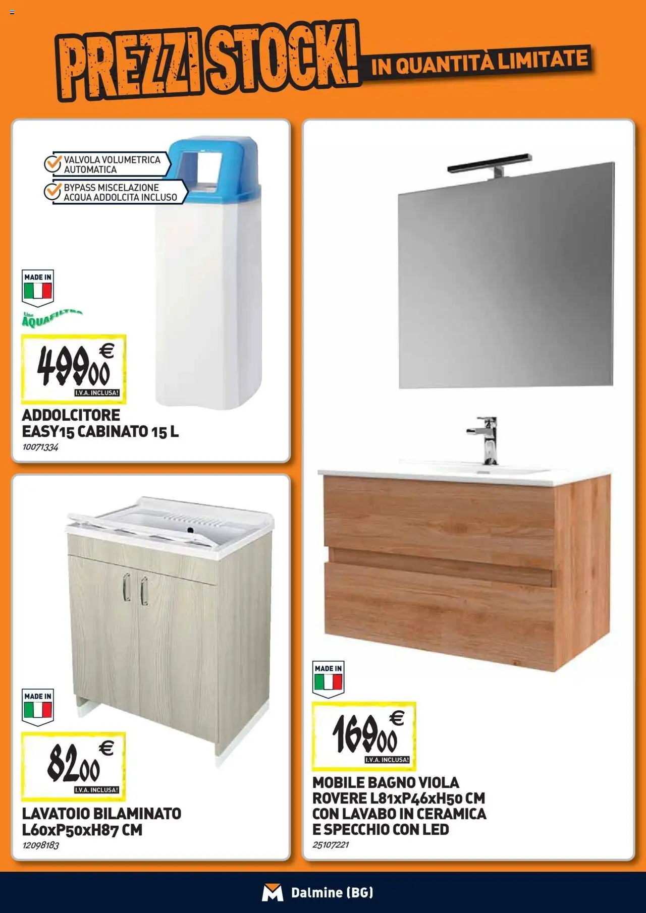 Volantino TECNOMAT del 24.09.2025 | Pagina: 6 | Prodotti: Mobile, Acqua, Bagno, Specchio