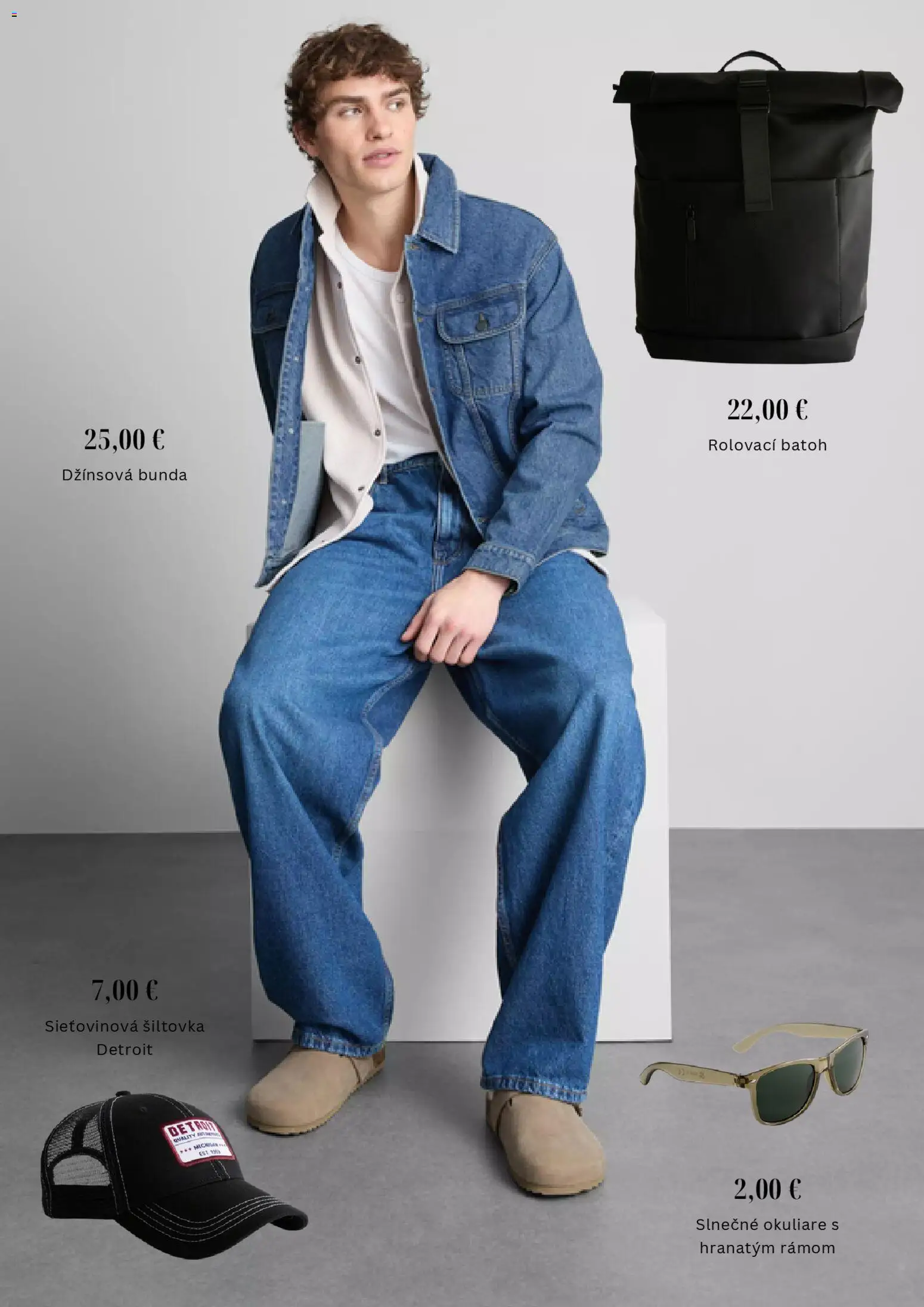 Nové Primark akcie – leták je platný od 02.03.2026 | Strana: 3 | Produkty: Bunda, Batoh, Okuliare