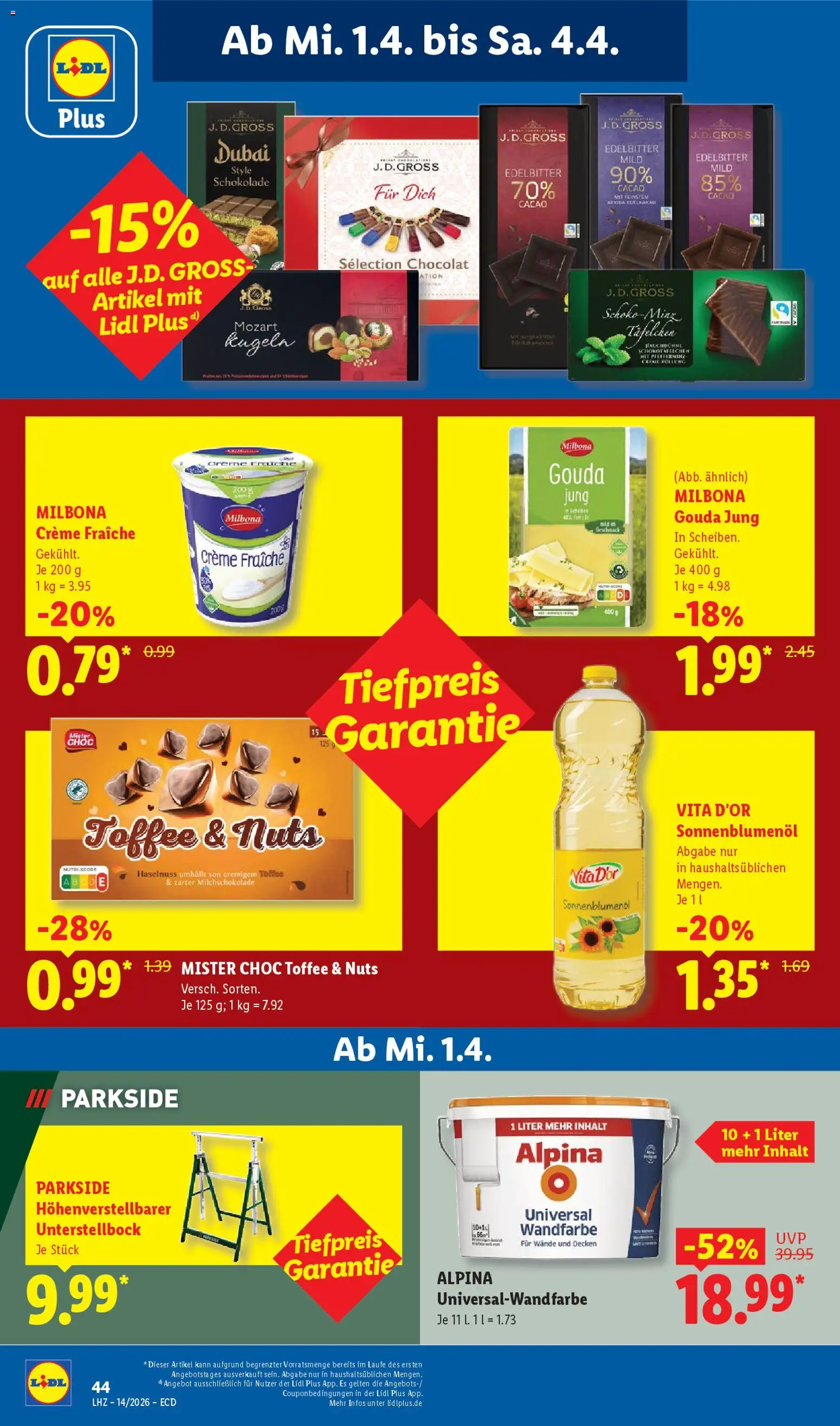 Lidl Německo leták od 30.03.2026 💥 Nenechte si ujít TOP nabídky! ⭐ | Ceská republika