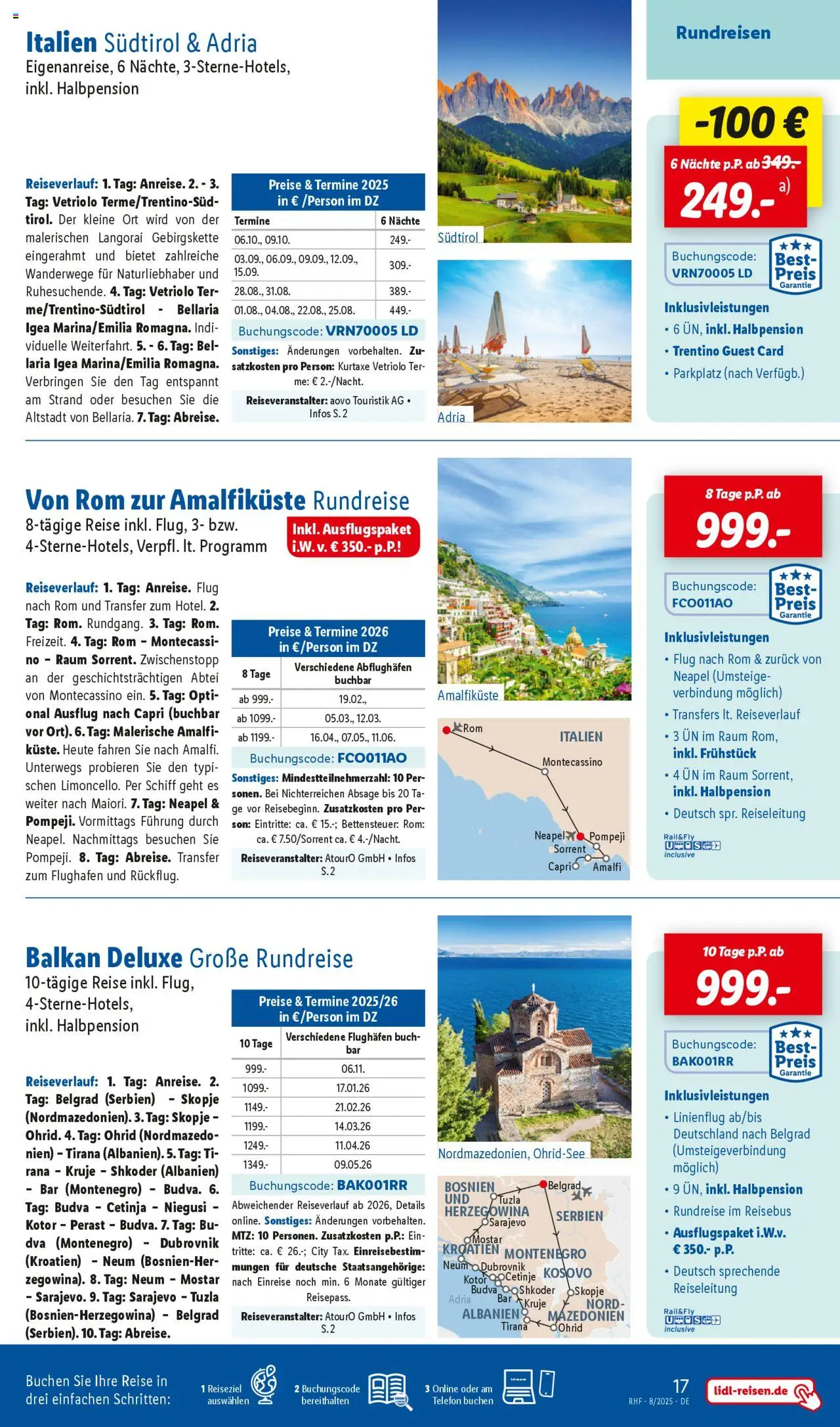 Lidl Reisen Prospekt 	 - gültig ab dem 30.07.2025 | Seite: 17 | Produkte: Telefon