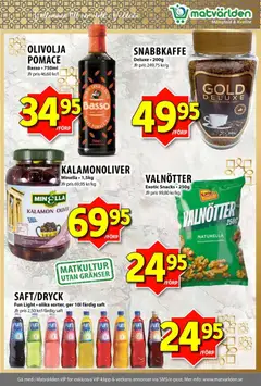 Matvärlden - erbjudanden - Veddesta - Förhandsvisning av reklamblad från butik Matvärlden aktuell från 03.11.2025 | Sida: 2 | Produkter: Oliver, Olivolja