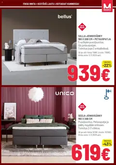 Masku-mainoslehti voimassa 20.10.2025 alkaen | Sivu: 9 | Tuotteet: Petauspatja