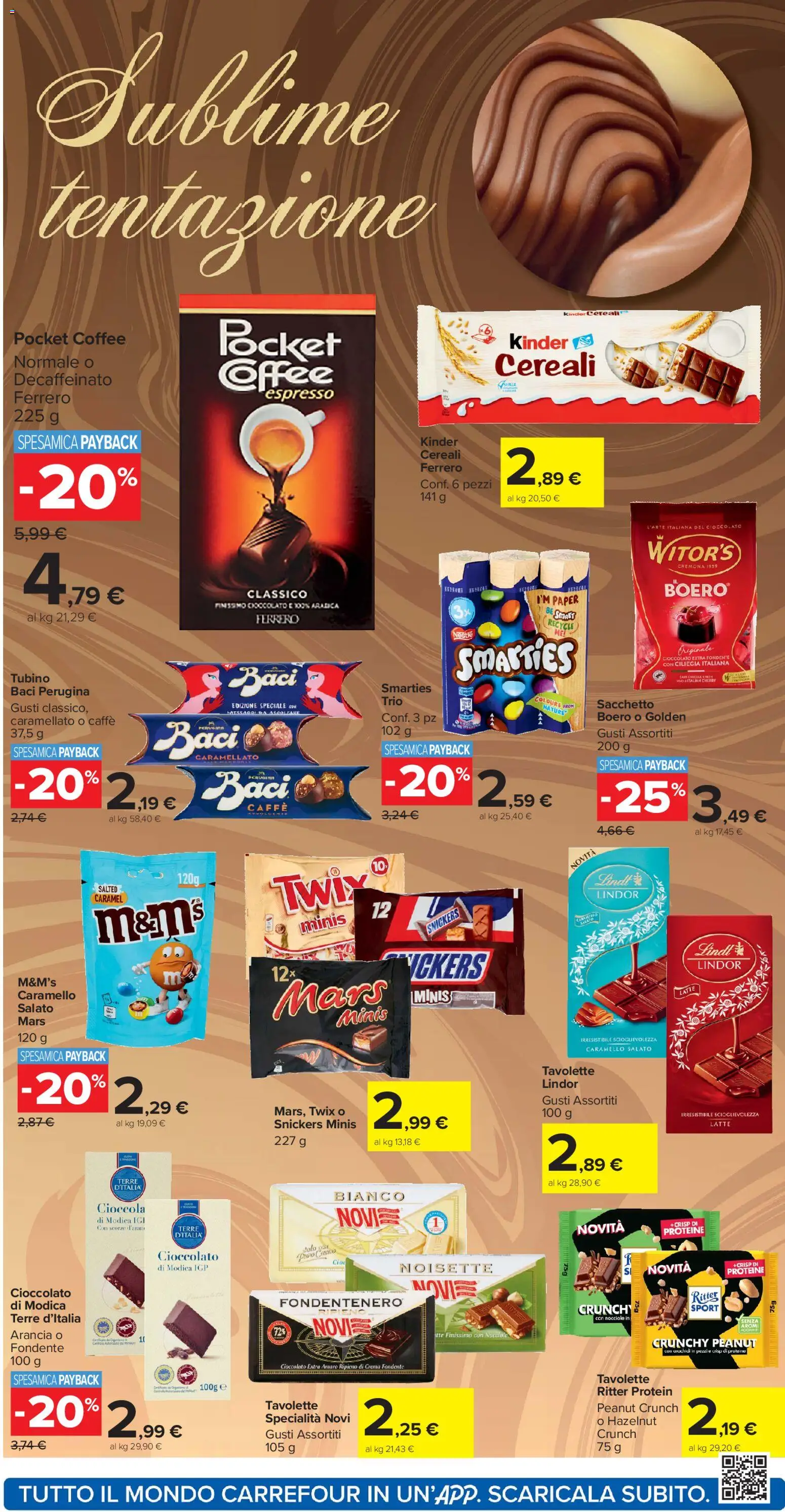 Volantino Carrefour del 04.11.2025 | Pagina: 10 | Prodotti: Crema, Caffè, Cereali, Arachidi