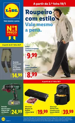 Pré-visualização Lidl Novidades válido de 19.01.2026