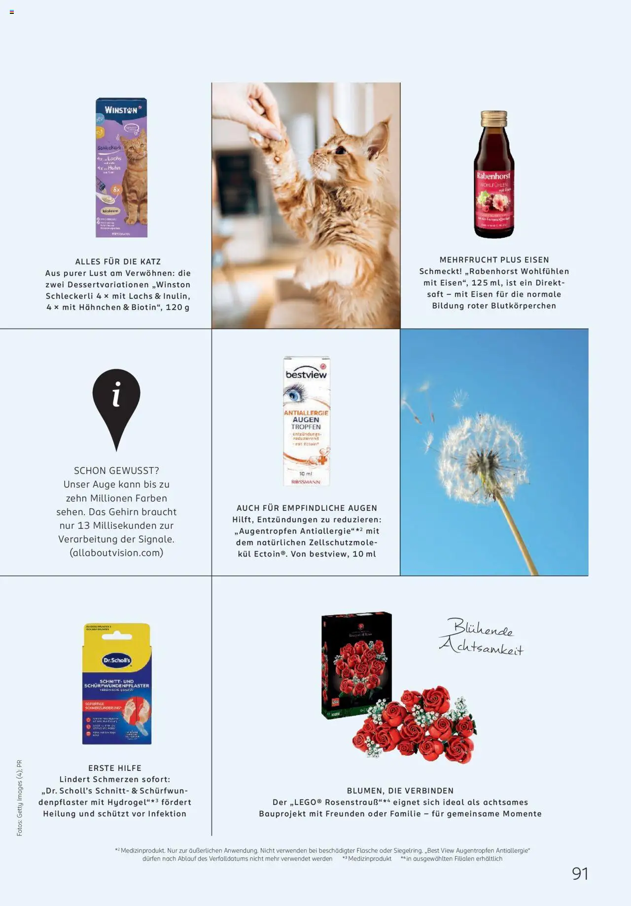 Rossmann Centaur - gültig ab dem 01.08.2025 | Seite: 91 | Produkte: Hahnchen, Lachs, Saft