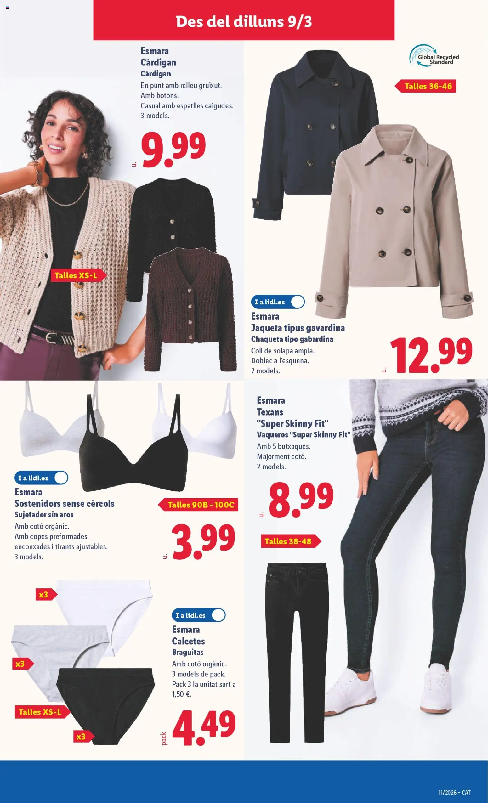 Lidl folleto de bazar │ válido desde el 09.03.2026 | Página: 13 | Productos: Chaqueta