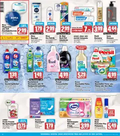 AEZ Prospekt 	 ab 13.04.2026 gültig | Seite: 14 | Produkte: Duschgel, Zahnbürste, Pril, Toilettenpapier