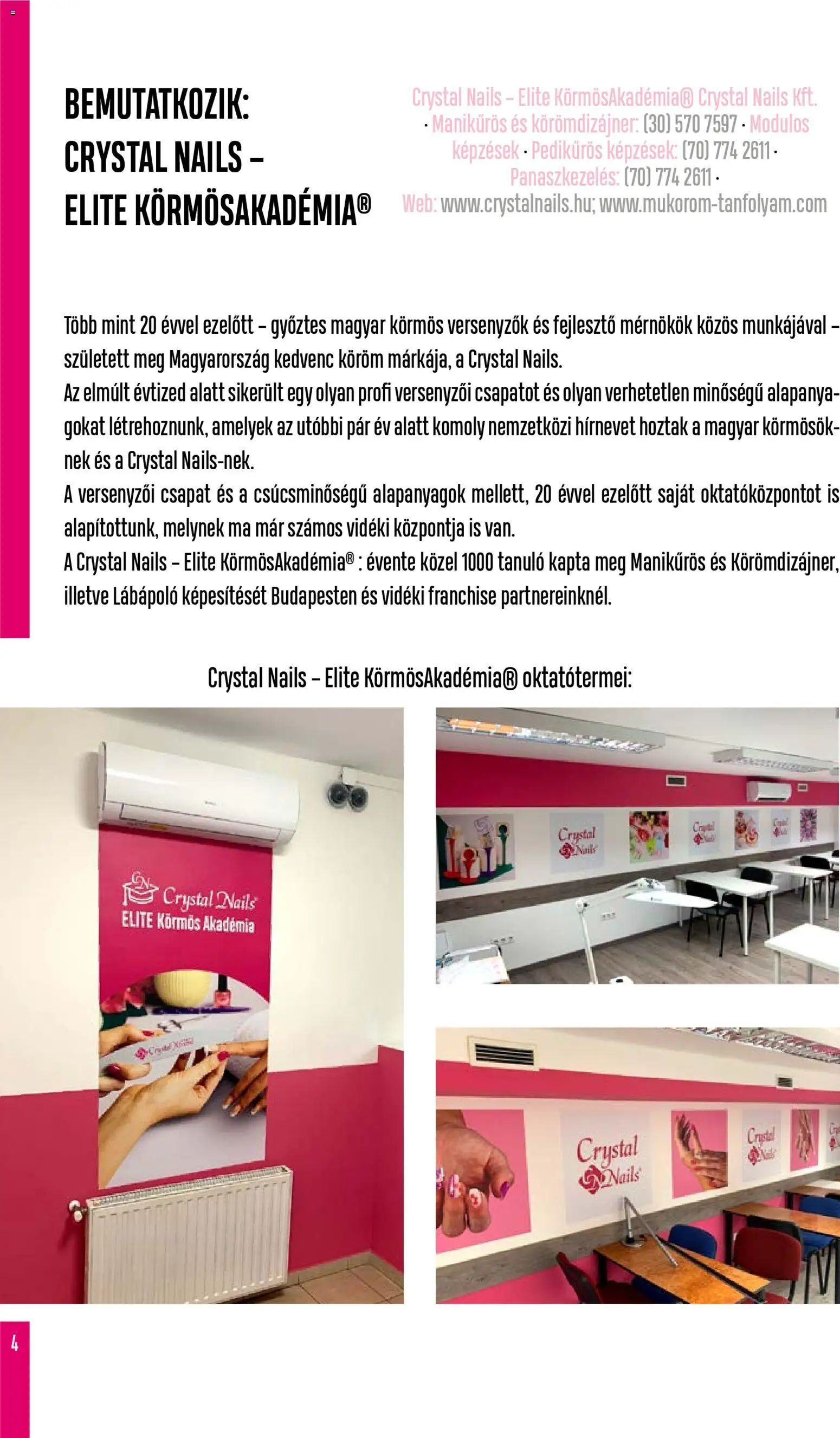 Crystal Nails akciós ujság - amely érvényes a következő dátumtól: 01.12.2025 | Oldal: 4