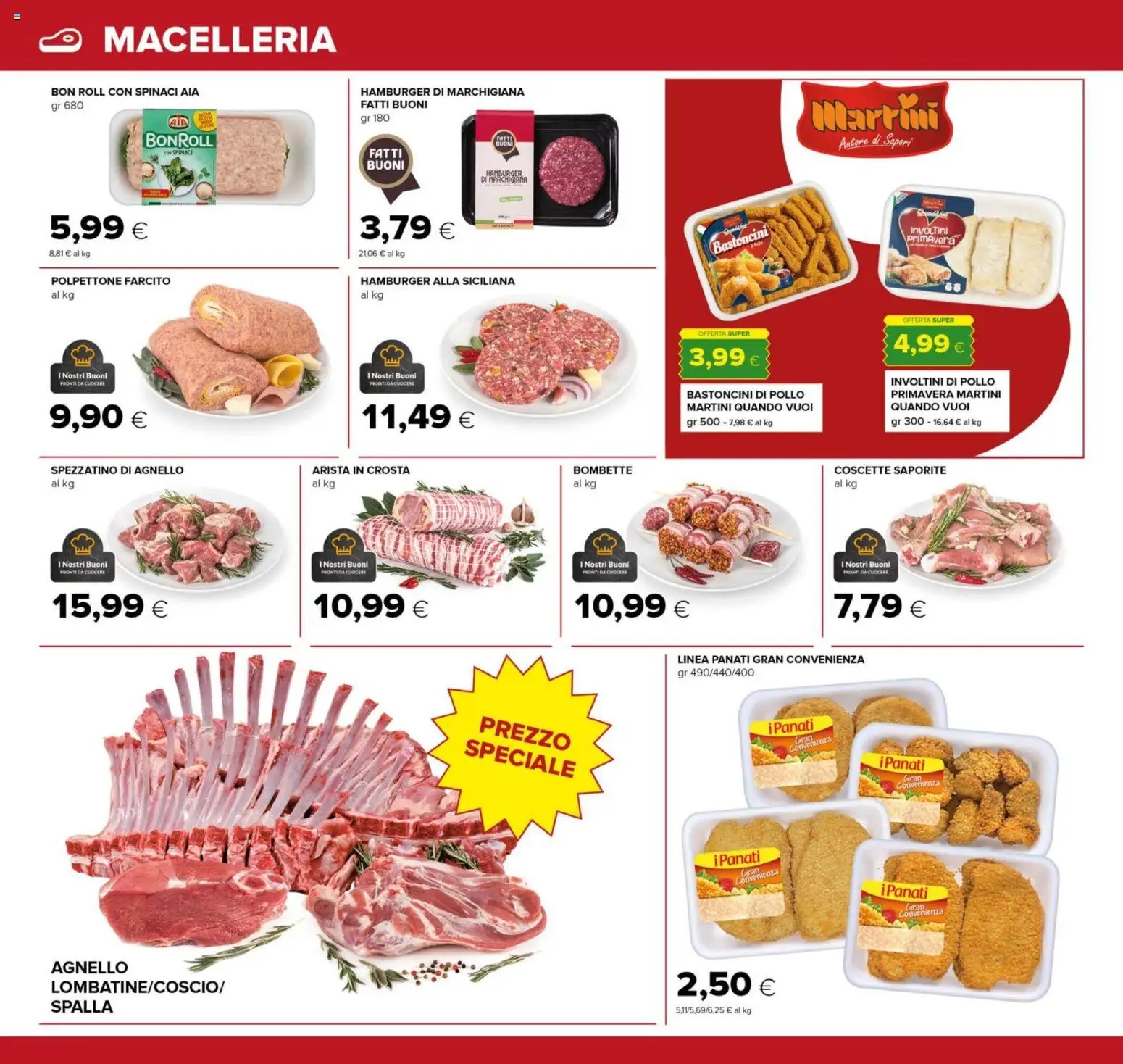 Volantino Tigre del 26.03.2026 | Pagina: 8 | Prodotti: Pollo, Spinaci, Agnello, Hamburger