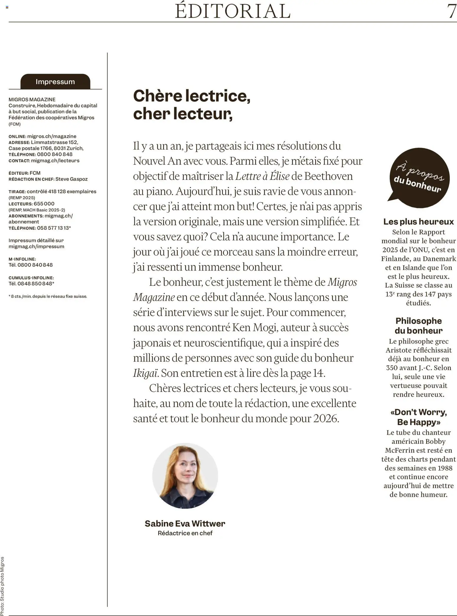 Migros Magazin FR – gültig ab 29.12.2025 | Seite: 7